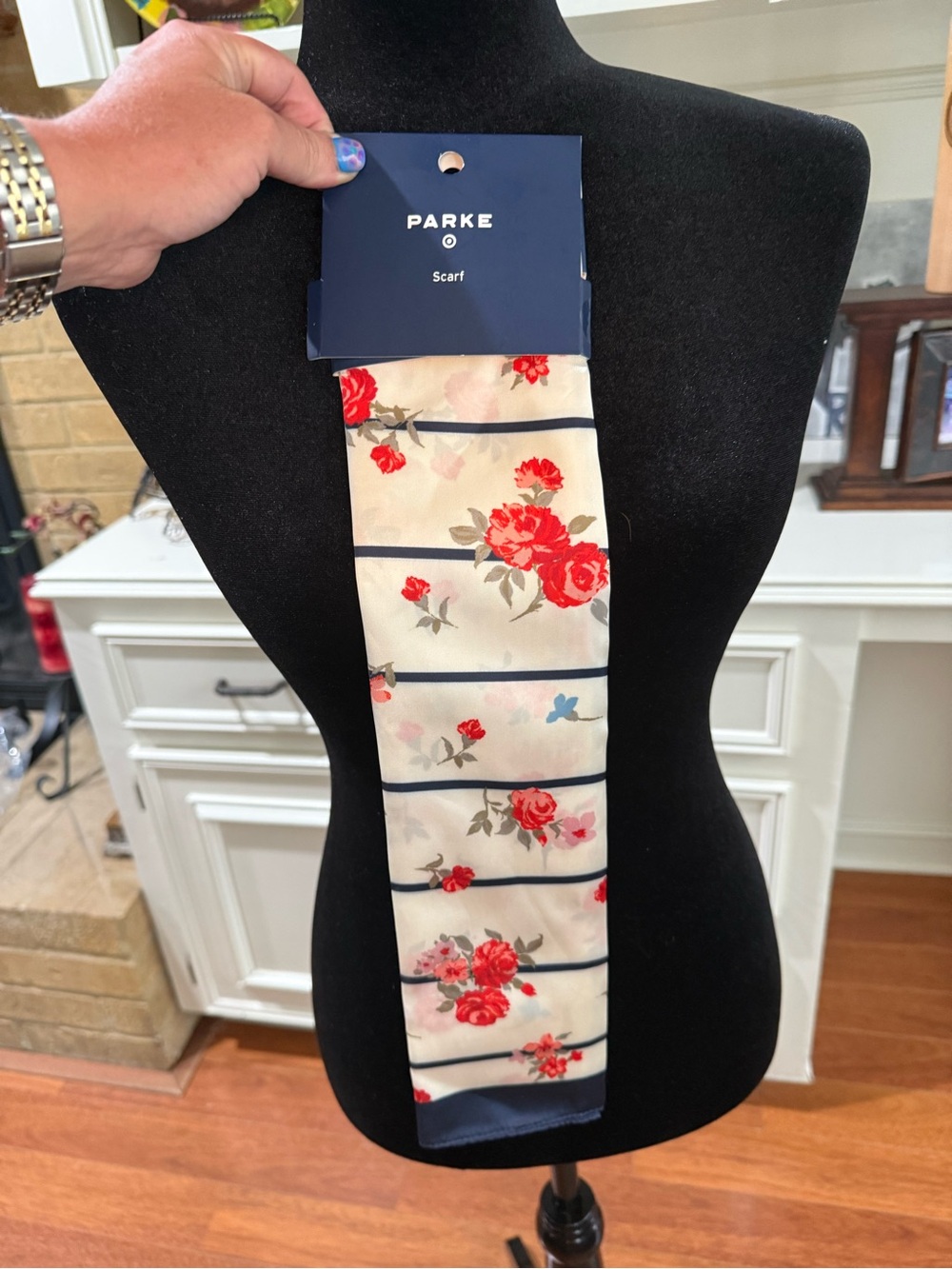NWT PARKE X TARGET Women’s Floral Square Scarf